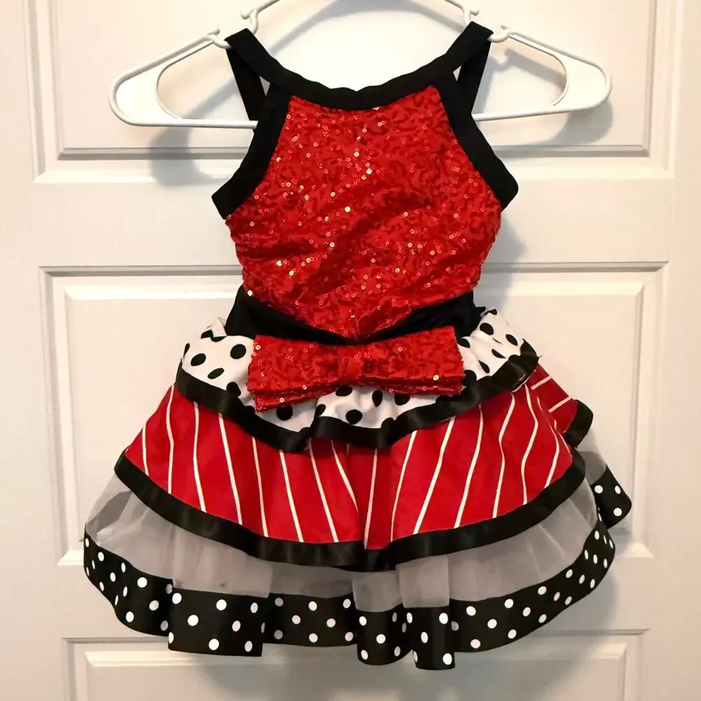Weissman Be a Friend Dress Dance Girls XSC